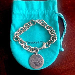 Tiffany & Co silver tag bracelet
